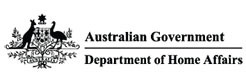 Australian Government Department of Home Affairs logo